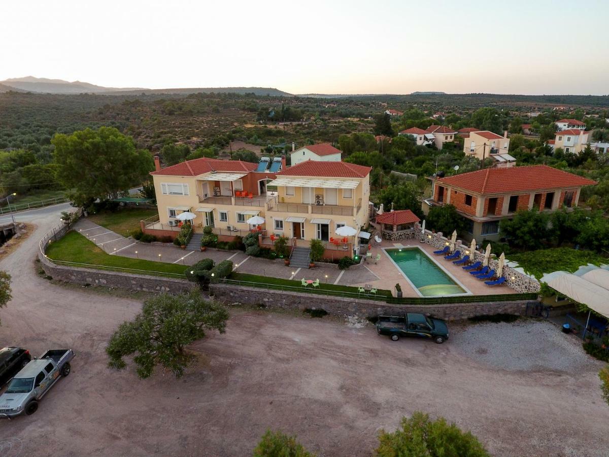 Palaiologou Panorama Apartments Mantamádos Exterior foto